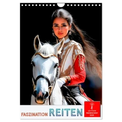 Abbildung von Faszination Reiten (Wandkalender 2025 DIN A4 hoch), CALVENDO Monatskalender