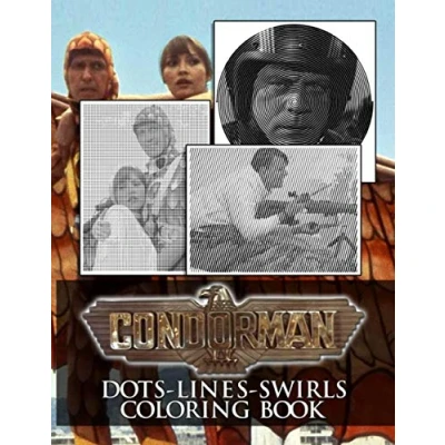 Abbildung von Condorman Dots Lines Swirls Coloring Book: Unofficial Diagonal Activity Books For Adults True Gifts Family