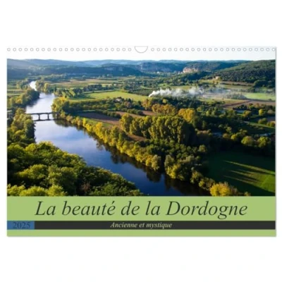 Abbildung von la beauté de Dordogne Ancienne et mystique (Wandkalender 2025 DIN A3 quer), CALVENDO Monatskalender