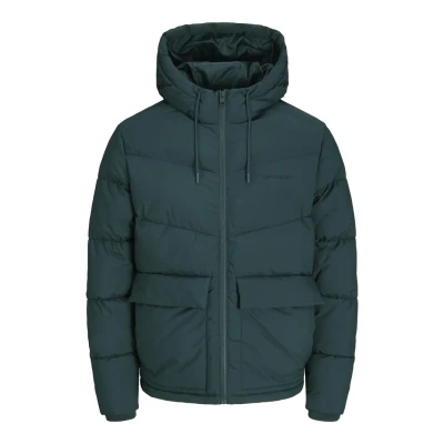 Abbildung von Jack &amp; Jones Jorvesterbro Puffer SN Winterjacke, Herren, Größe: Large, Magical forest