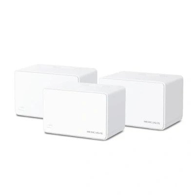 Abbildung von Mercusys Halo H3000X (3 er Pack) WLAN Netz Router 6 AX3000, Dualband 2, 4 Ghz/5 GHz, 3 x Gigabit Anschlüsse, Reichweite bis zu 650 m², MU MIMO, OFDMA, 1024 QAM