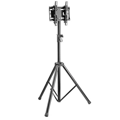Abbildung von RICOO TV Ständer Höhenverstellbar Neigbar Tripod Universal für 23 42 Zoll, Fernsehständer FS0822, Stand Fernseh Standfuß Fernseher Standfuss bis 35 Kg, max. VESA 200x200 mm, Standfüße