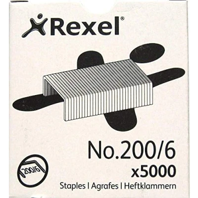 Abbildung von Rexel 200/6 Heftklammern, 6 mm, 5000 Stück