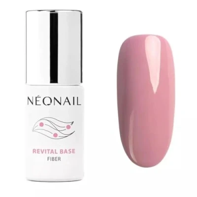 Abbildung von NEONAIL UV Nagellack Base Coat Gel Revital Fiber Warm Cover 7,2 ml Unterlack Für Nägel Lack Modeling