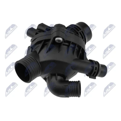 Abbildung von NTY CTM BM 072 Kühlwasserthermostat 103C mit Dichtung Gehäuse BMW: 3 Touring, Limousine, Coupe