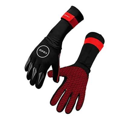 Abbildung von Zone 3 Neopren Schwimmhandschuhe, Schwarz, S