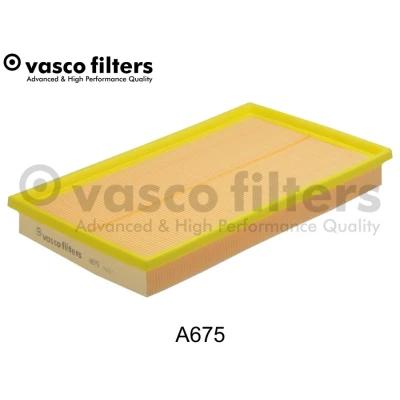 Abbildung von DAVID VASCO A675 Luftfilter 42 206 341 rechteckig Filtereinsatz OPEL: Vectra B Limousine, Caravan, CC