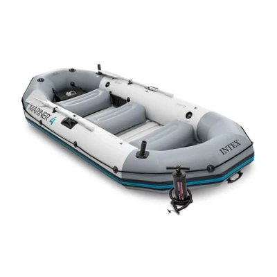 Abbildung von Intex Schlauchboot &quot;Mariner 4&quot;, (Set, mit 2 Paddeln und Luftpumpe)