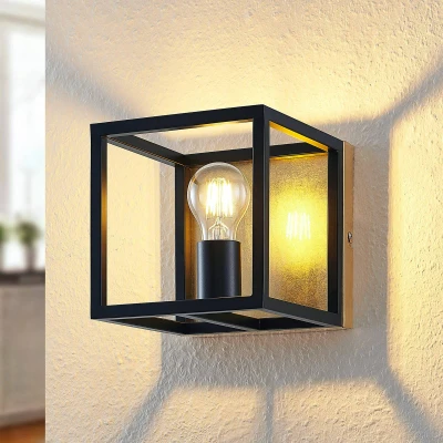 Abbildung von Lindby Miravi Wandleuchte, Goldfolienfinish