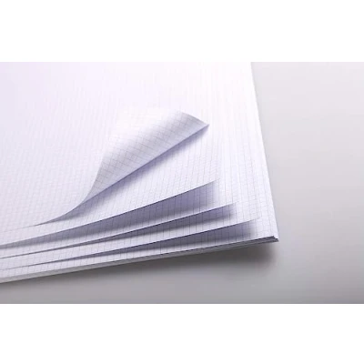 Abbildung von Clairefontaine 975187C Packung mit 20 Bögen Bristol, DIN A3, 29, 7 x 42cm, 320g, kariert, Ideal für Modellentwürfe, 1 Pack, Weiß