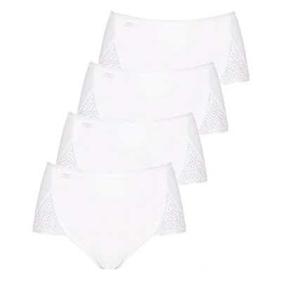 Abbildung von Sloggi Purse Sense LUX MAXI 2 PACK Slip, Damen, Größe: 40, White
