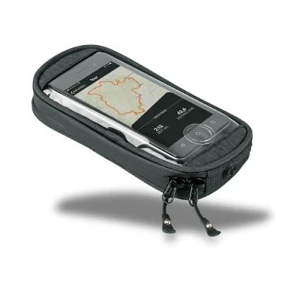 Abbildung von SKS GERMANY COM/SMARTBAG wasserabweisende Smartphone Tasche zur Montage am COMPIT System (zusätzlicher Stauraum, wasserabweisend, durch Folie bedienbar), schwarz