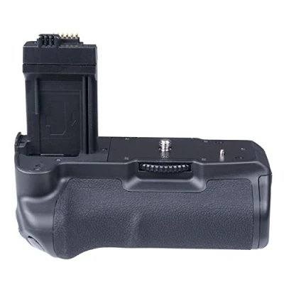 Abbildung von ayex Batteriegriff Passend für Canon EOS 1000D 500D 450D ähnlich BG E5 100% Kompatibilität Akkugriff optimal zum Fotografieren im Hochformat