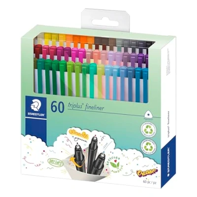 Abbildung von triplus fineliner etui 60 st (45 + 15 gratis)