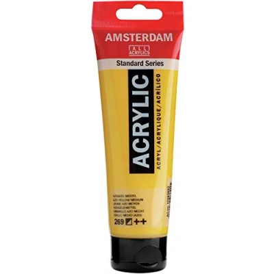 Abbildung von Amsterdam Standard Series Acrylic Tube Azo Yellow Medium 269