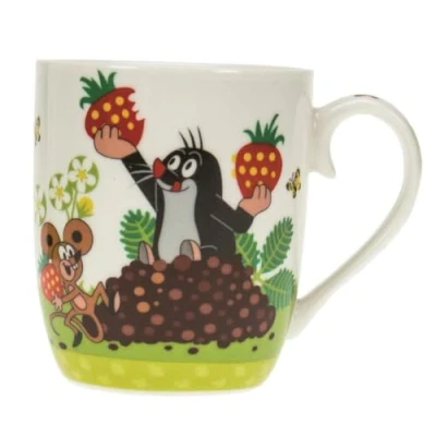 Abbildung von Trötsch Verlag Tasse Der kleine Maulwurf Kindertasse Erdbeere