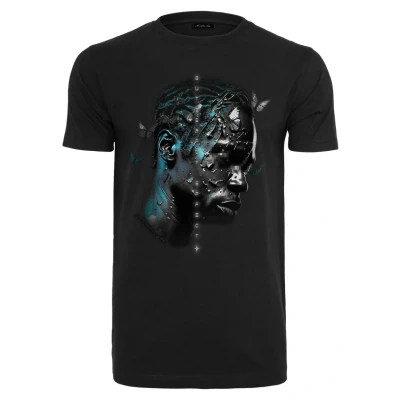 Abbildung von Mister TEE Effect Tshirt print, Herren, Größe: 4XL, Black