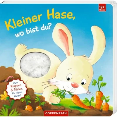 Abbildung von Mein erstes Guckloch Fühlbuch: Kleiner Hase, wo bist du?: mit Fühlteilen und großen Klappen: Fühlbuch Klappen für Kinder ab 12 Monate (Fühlen die Welt begreifen)