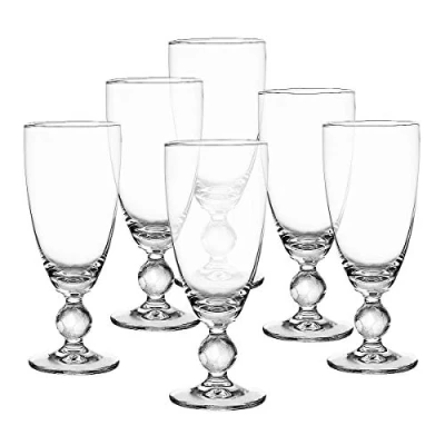 Abbildung von CRISTALICA Bierglas 6er Set Bierkelch für Schwarzbier Napoli 250ml transparent Glas