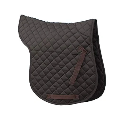 Abbildung von Rhinegold 0 Cotton Quilted Numnah Cob Brown, braun