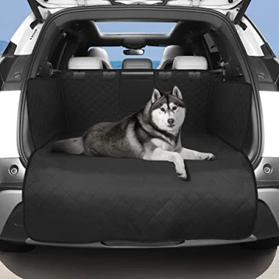 Abbildung von DOBIGER Kofferraumschutz Hund, Kofferraum Schutzmatte Hund Kleinwagen Wasserabweisend, Universal für Mittelgroße Kleine Auto LKW SUV