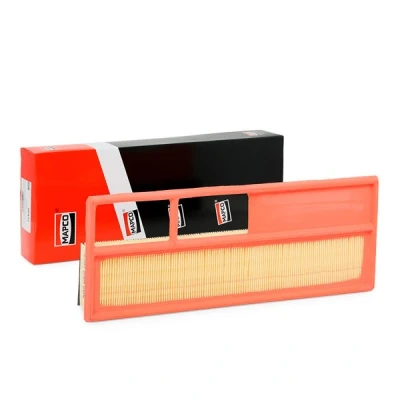 Abbildung von MAPCO 60432 Luftfilter 64mm 148mm 377mm rechteckig Filtereinsatz FIAT: 500 Schrägheck, C Cabrio, Grande Punto ALFA ROMEO: MiTo