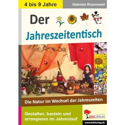 Abbildung von der Jahreszeitentisch: Die Natur im Wechsel Jahreszeiten: Jahreszeiten. Mit Lösungen
