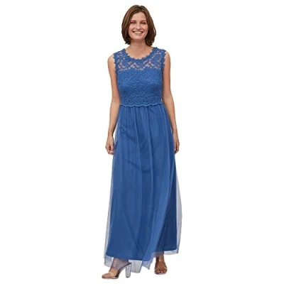 Abbildung von VILA Vilynnea MAXI Dress Ballkleid, Damen, Größe: 36, Federal blue