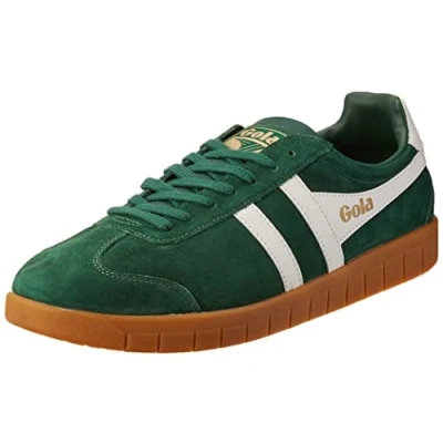 Abbildung von Gola Hurricane Herren Sneaker aus Wildleder, Evergreen Off White Gum, 42 EU