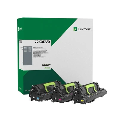 Abbildung von Lexmark Original Entwicklereinheit 3er Set cyan, magenta, gelb (72K0DV0) für CS82x, CX8xx
