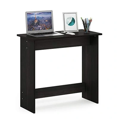 Abbildung von Furinno Simplistic Schreibtisch, Computertisch, PC Tisch, Bürotisch, Holz, Espresso, 39.4 x 80 75.7 cm