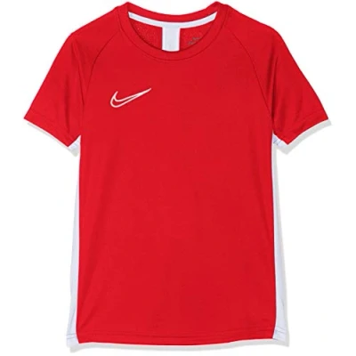 Abbildung von Nike Jungen B NK Dry ACDMY TOP SS T Shirt, University red/White/(White), XS