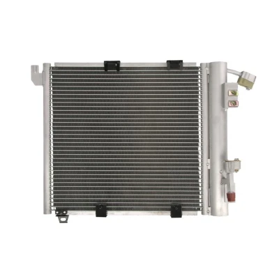 Abbildung von THERMOTEC KTT110000 Klimakondensator ohne Trockner 370 X 380 0 mm Aluminium OPEL: Astra G CC, Zafira A, Caravan