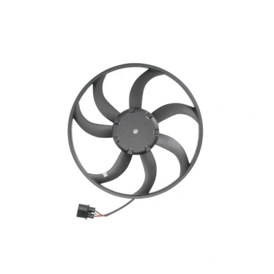 Abbildung von THERMOTEC D8W037TT Lüfter 410 12 400 ohne Kühlerlüfterrahmen (Zarge) VOLKSWAGEN: Touran I, Golf 5 Schrägheck, Passat B6 Variant