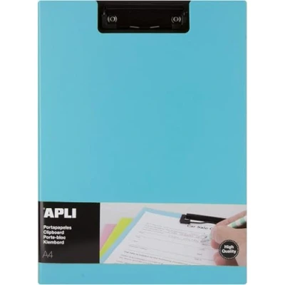 Abbildung von APLI 17206 Clipboard mit Klappe Premium Blau A4