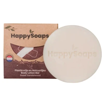 Abbildung von HappySoaps Sweet Sandalwood Body Lotion Bar 70g