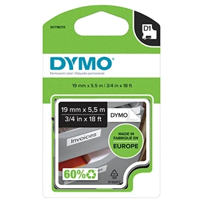 Abbildung von Dymo 16960 (S0718070) (19 mm) Schwarz bis weiß Tape