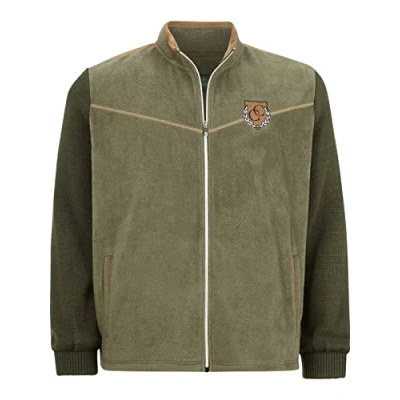 Abbildung von Charles Colby Strickjacke DUKE DEREN in Wildleder Optik