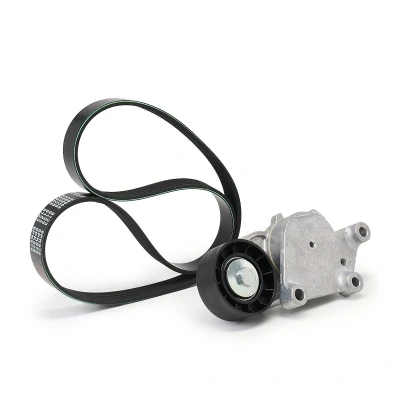 Abbildung von FEBI BILSTEIN 176080 Keilrippenriemensatz mit Spannelement FORD: Focus 2 Kombi, FIESTA 6, Schrägheck, PEUGEOT: 207 SW, SW Kasten / Kombi