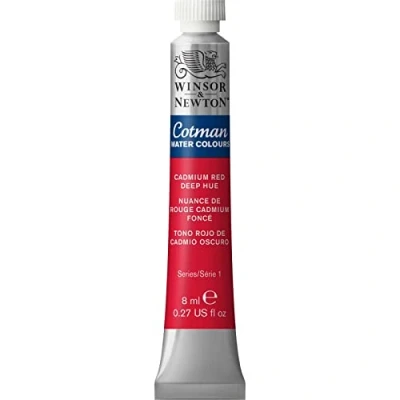 Abbildung von Cotman watercolour 8ml Cad Red Deep Hue 098