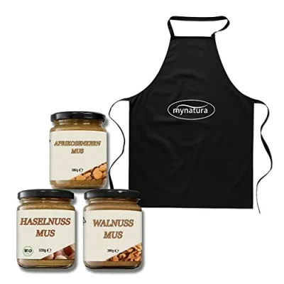 Abbildung von Mynatura Mus Set I Aufstrich Nussmus Kochen Backen Brotaufstrich Snack Nutbutter (Set 9)