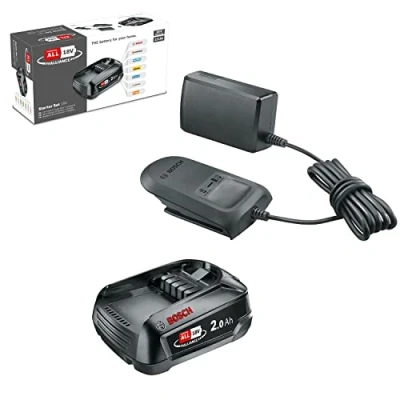 Abbildung von Bosch BATTERIE SET 18V 2,0AH MIT LADESTATION AL1820