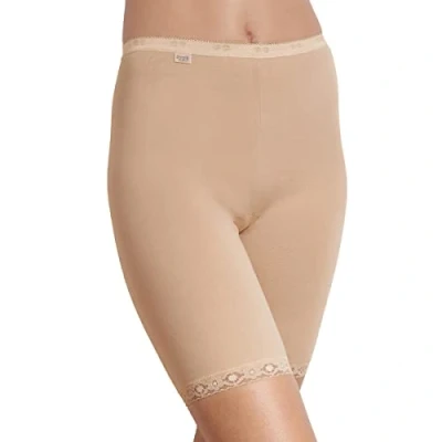 Abbildung von sloggi Lange Unterhose &quot;Basic+ Long&quot;, Longpants mit Spitzenbesatz