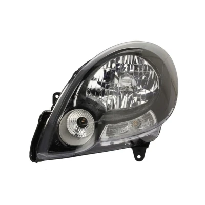 Abbildung von TYC 20 1400 35 2 Scheinwerfer links H4, P21/5W schwarz mit Tagfahrlicht für Rechtsverkehr ohne Elektromotor RENAULT: Kangoo II Express