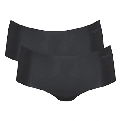 Abbildung von sloggi Slip ZERO Microfibre 2.0 Short 2P (2er Pack) nahtlos und unsichtbar