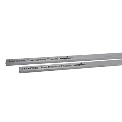 Abbildung von Guyker 2Pcs Titanium Fiber Neck Rod 3 x 6 450mm Guitar Stiffener for Strings Instruments