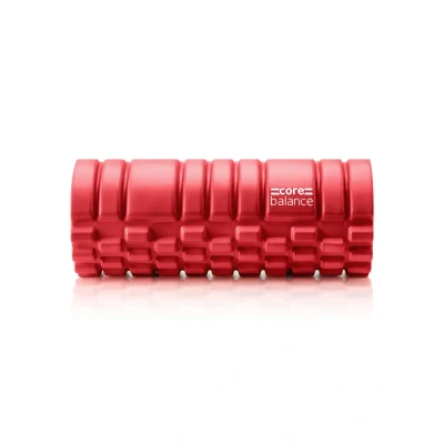 Abbildung von Core Balance FOAM Massage Roller GRID Trigger Target Point GYM Fitness Physio / Yoga, Größe: One Size, Red