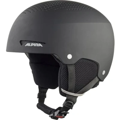 Abbildung von ALPINA ZUPO Sicherer, Stoßabsorbierender, Belüfteter &amp; Schlagfester Skihelm Für Kinder, black matt, 54 58 cm