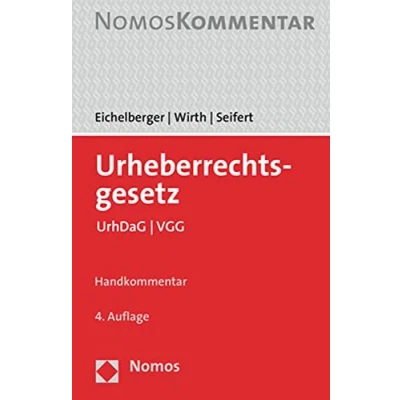 Abbildung von UrhG Urheberrechtsgesetz: UrhDaG VGG