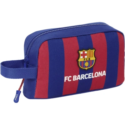 Abbildung von Safta FC Barcelona Schulmaterial, ideal für Kinder verschiedener Altersgruppen, bequem und vielseitig, hochwertig robust, Marineblau/Granat, Estándar, Frühstückstasche